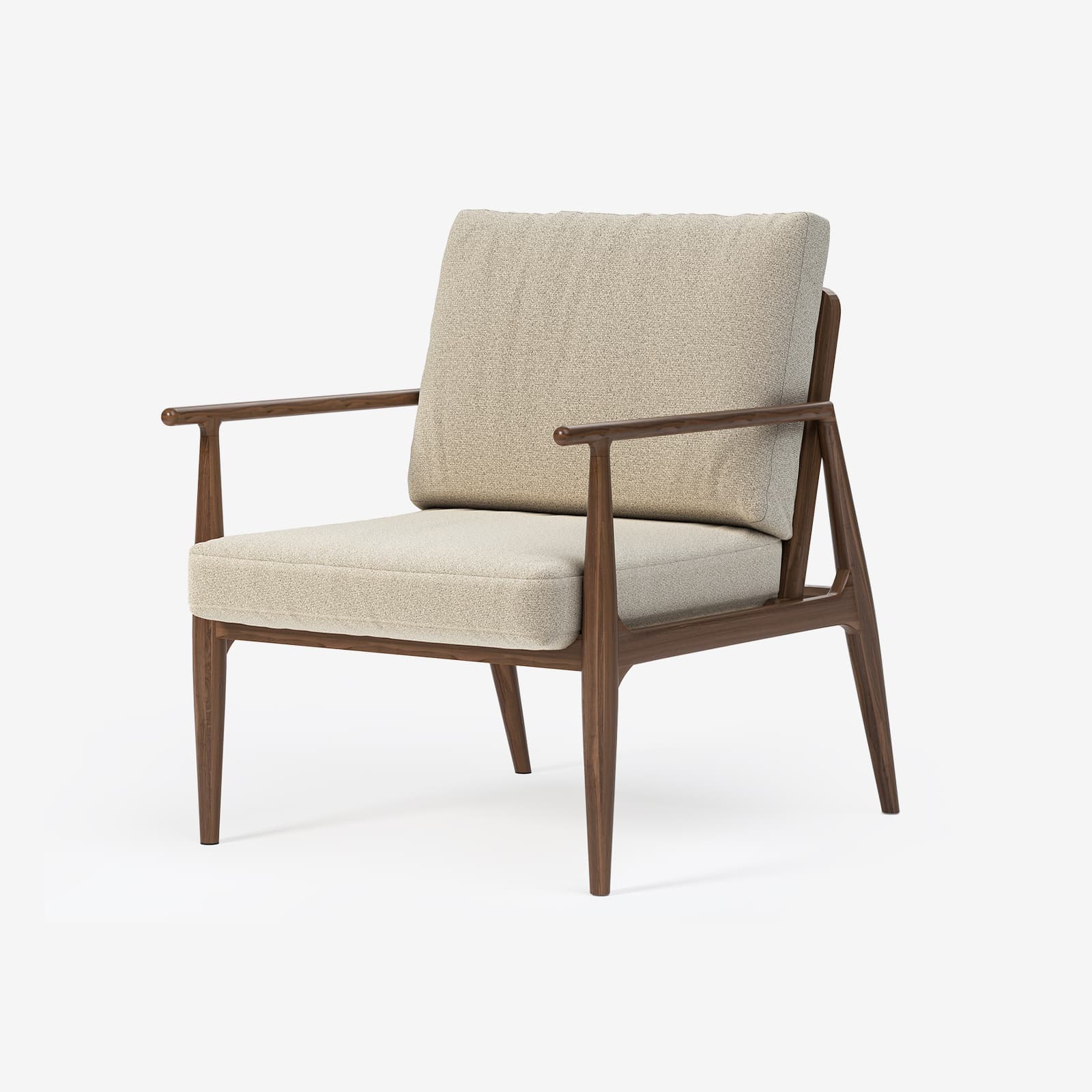 Solace Wooden Lounge Chair