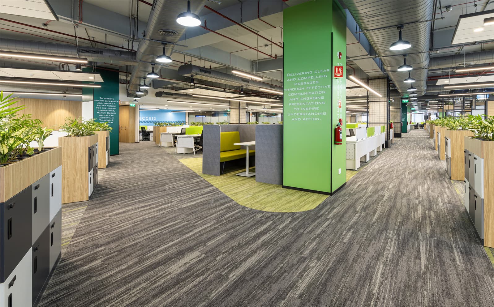 Maruti Suzuki India office fitout by Woodcell