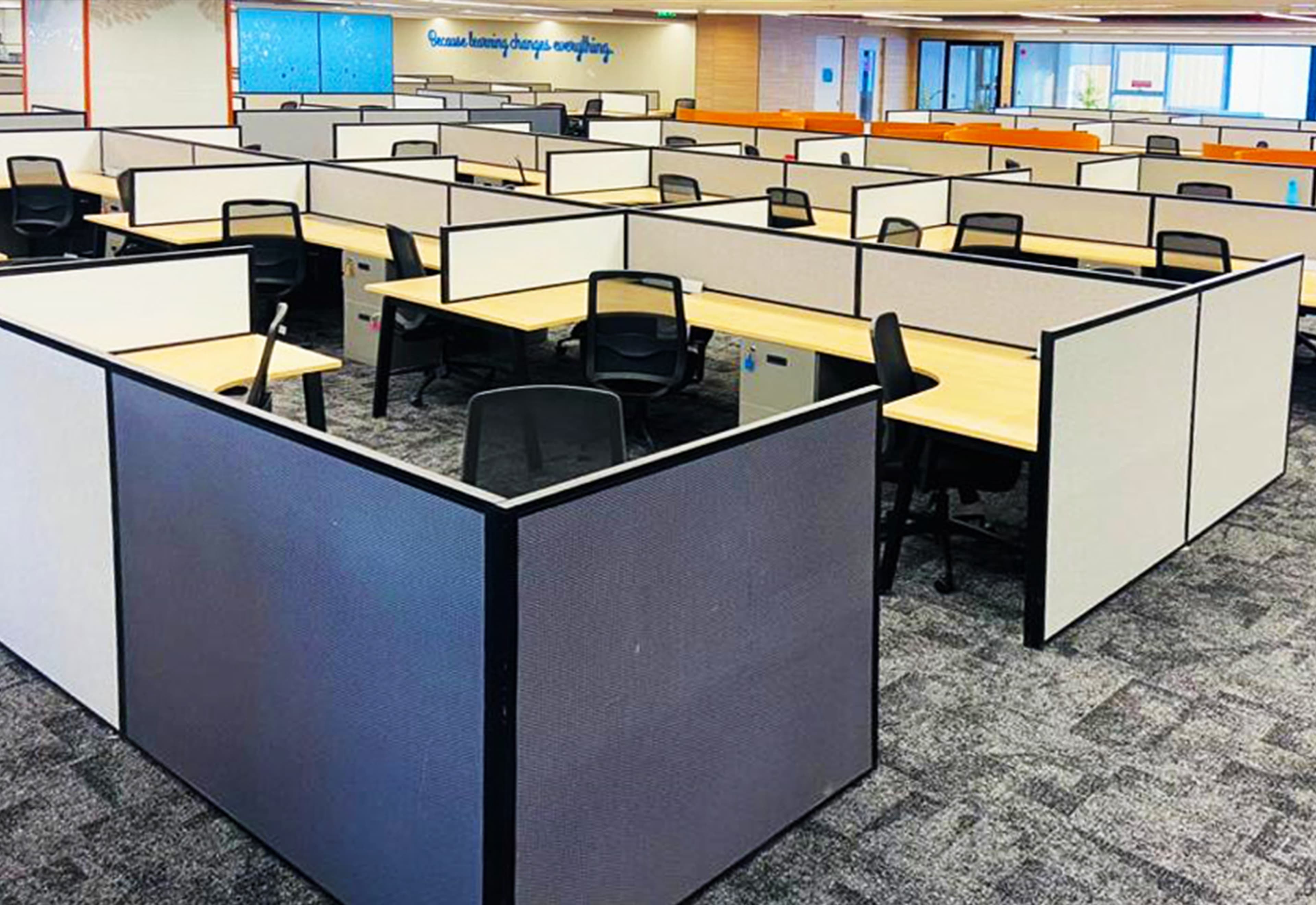 Newgen Software office fitout by Woodcell