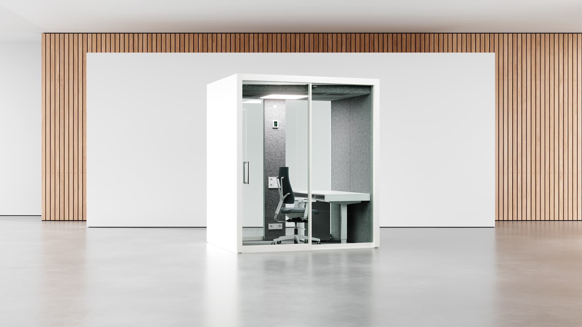 AllWays Demountable Glass Office Partition