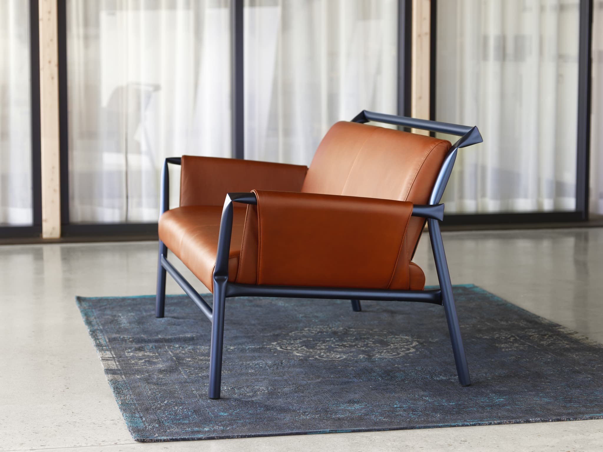Clay Sculptural Lounge Armchair